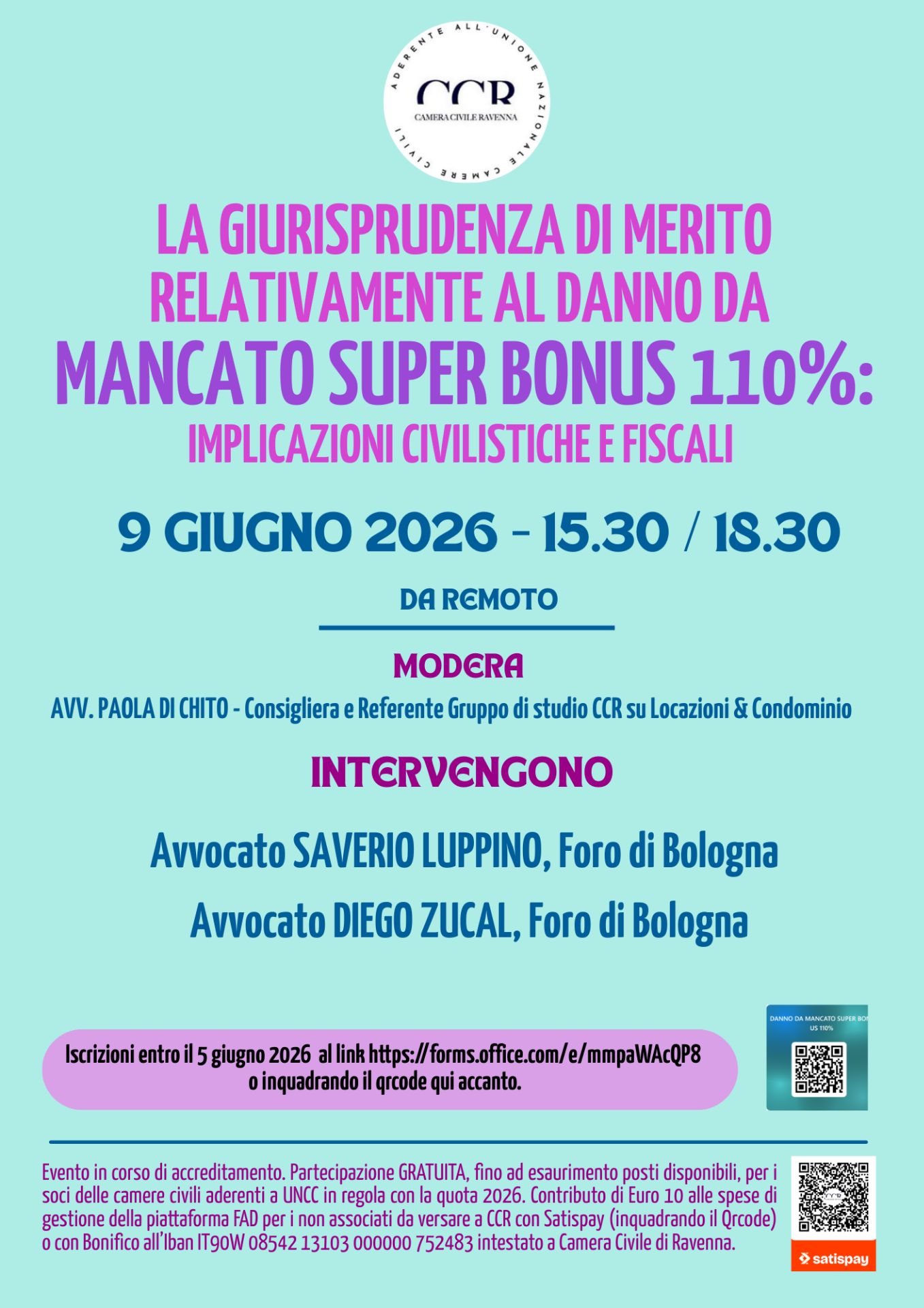 Iscrizioni al link https://forms.office.com/e/mmpaWAcQP8